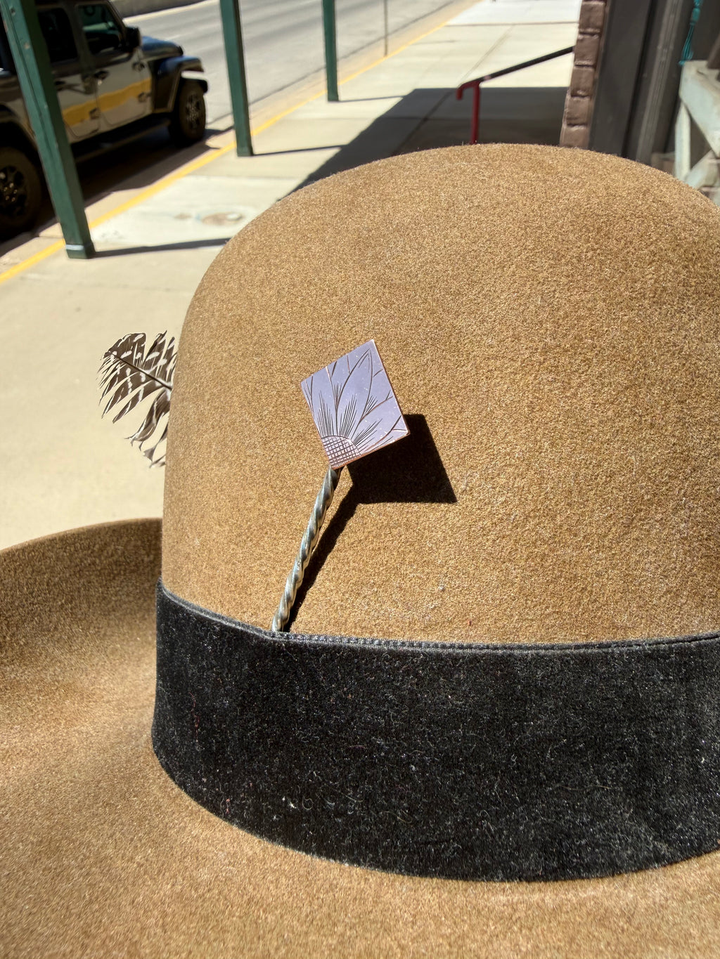 Cowboy Toothpick Copper floral