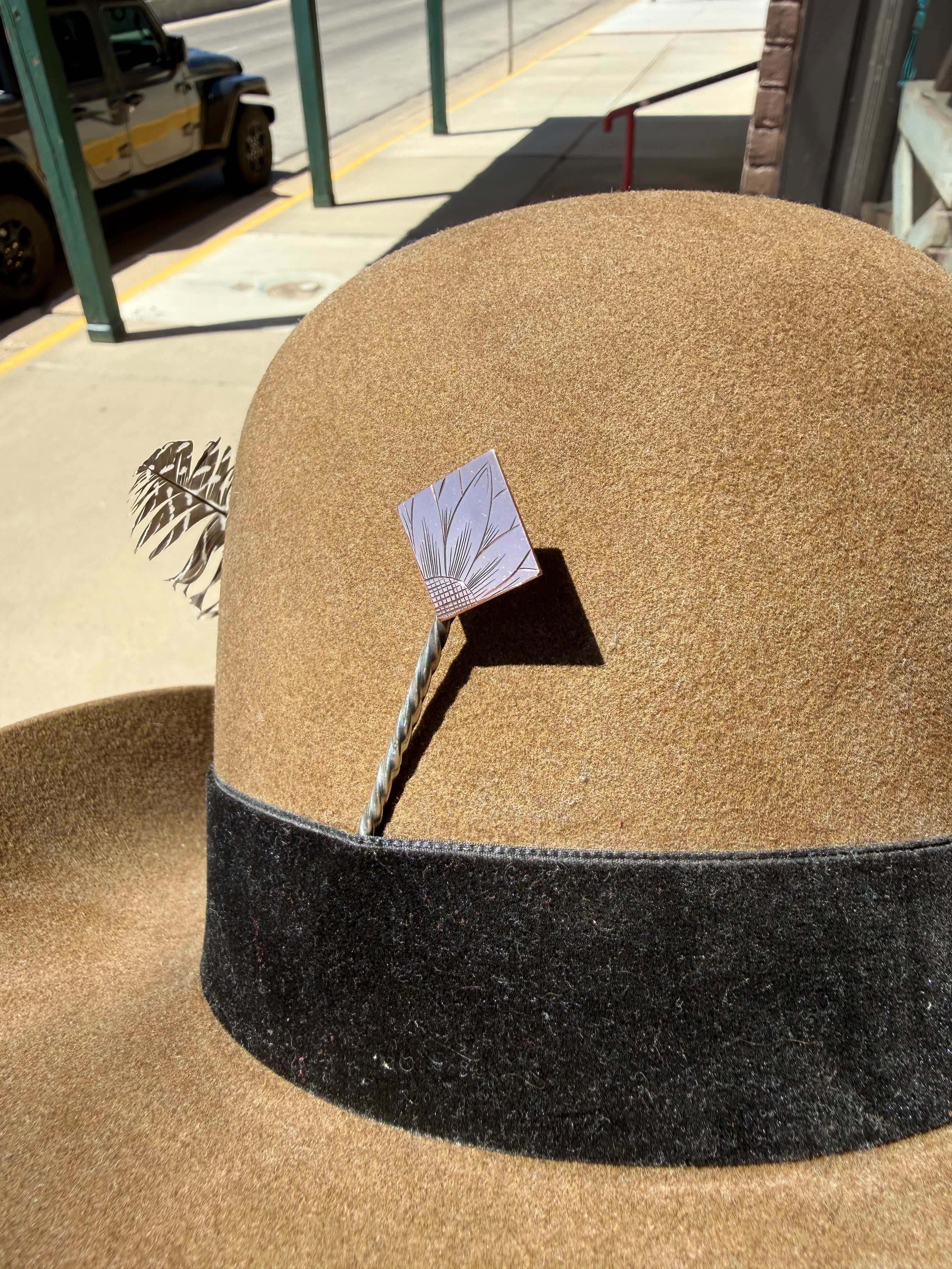 Cowboy Toothpick Copper floral