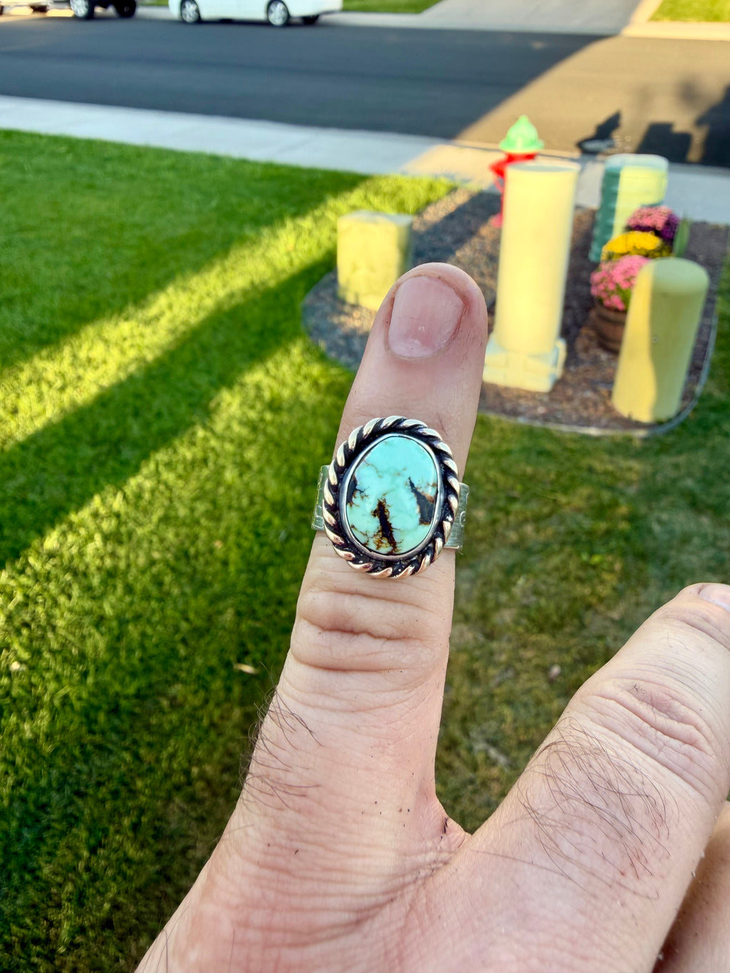 Saguaro Variscite Ring Size