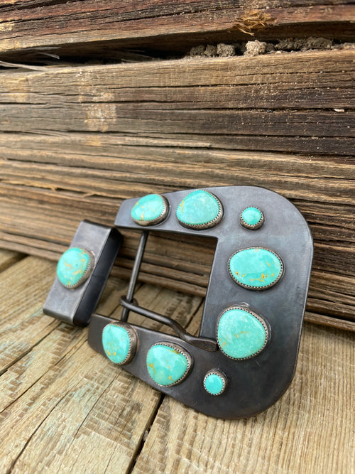 Belt Buckle #06 Turquoise