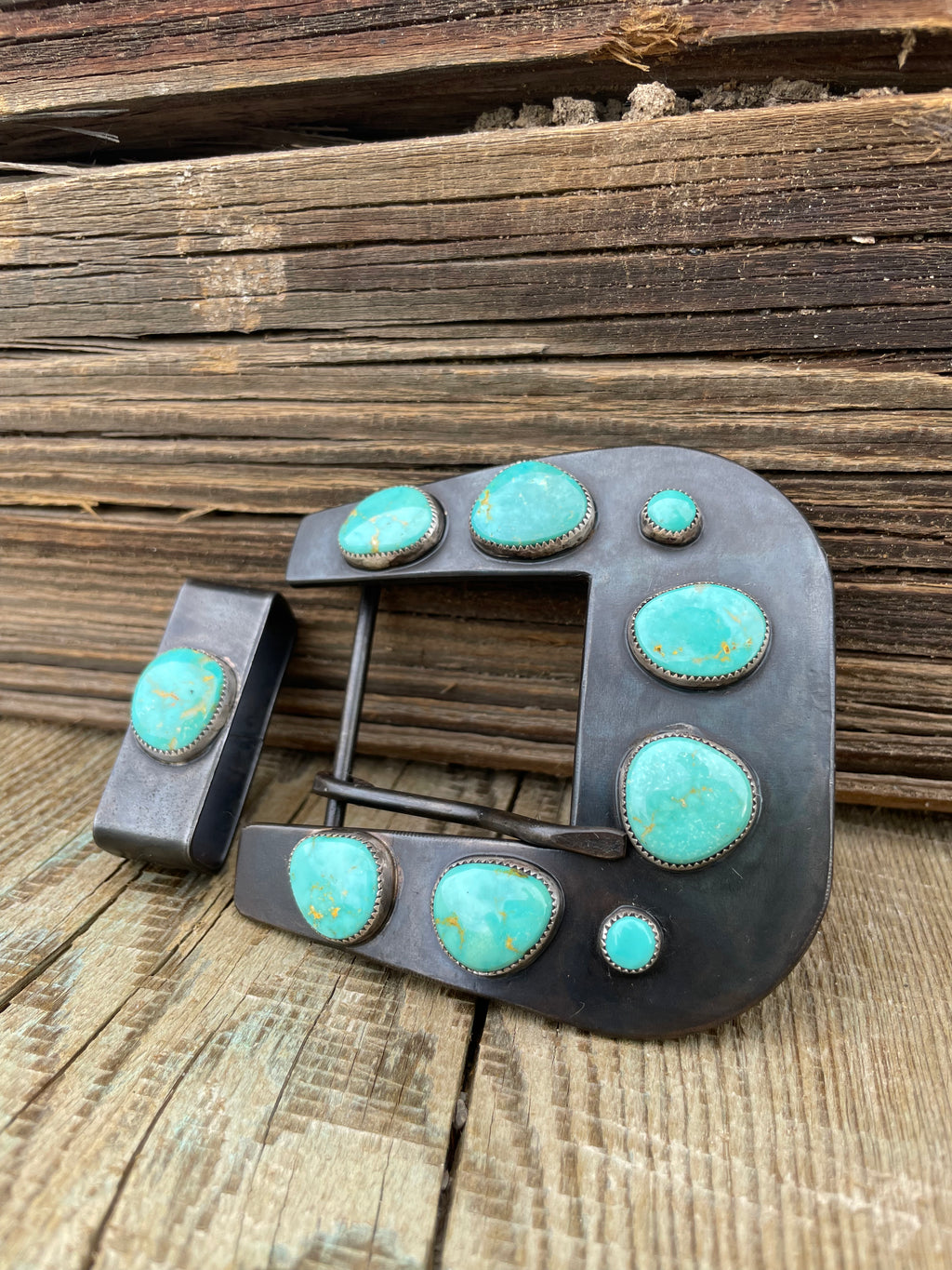 Belt Buckle #06 Turquoise