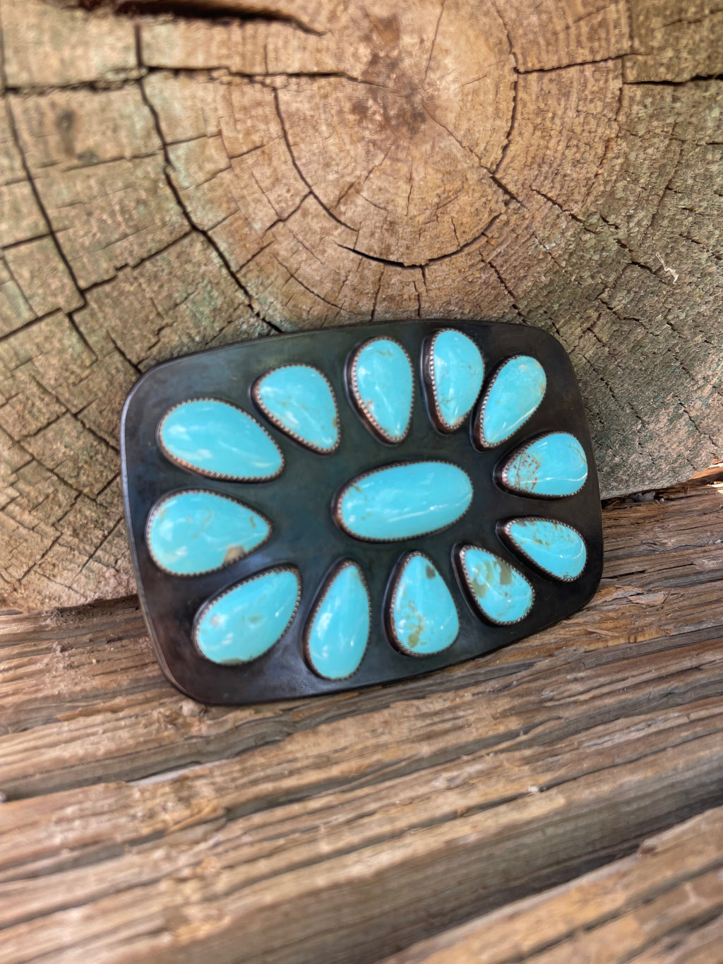 Belt Buckle #04 Sonoran Blue