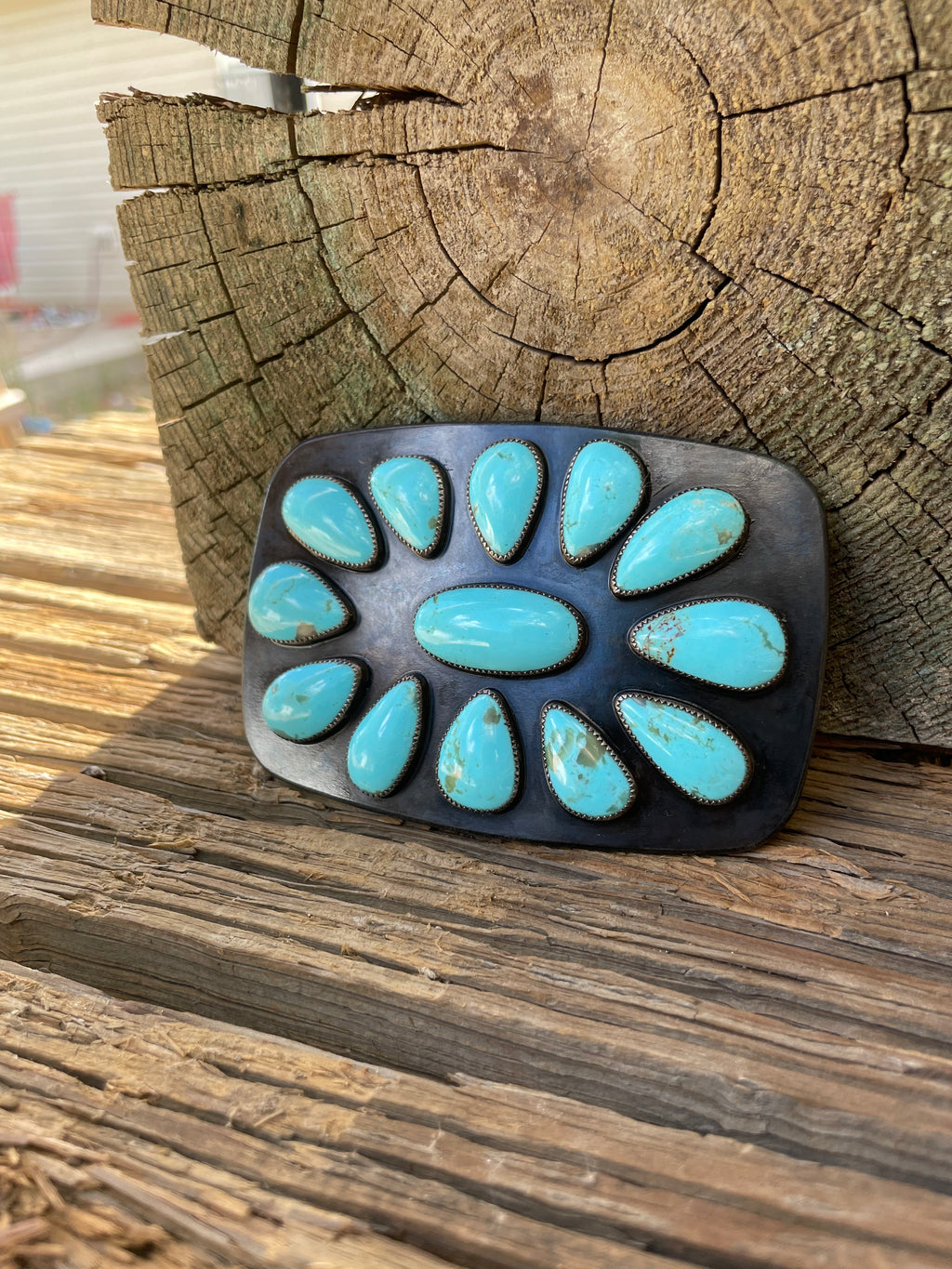 Belt Buckle #04 Sonoran Blue
